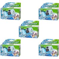 CÁMARA DESECHABLE FUJIFILM QUICKSNAP RESISTENTE AL AGUA 35MM - PACK 5 PZS
