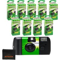 CÁMARA DESECHABLE FUJIFILM QUICKSNAP FLASH 400 PAÑO MICROFIBRA - PACK 9 PZS