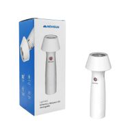 Linterna y Lampara LED Recargablecon Luz Calida y Fria para Camping Emergencia y Escritorio Blanco