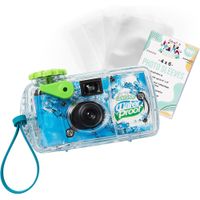 CÁMARA DESECHABLE FUJIFILM QUICKSNAP RESISTENTE AL AGUA 35MM CON FUNDAS FOTOGRÁFICAS