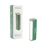 Linterna y Lampara LED Recargable con Base Magnetica Luz Regulable USB Tipo C Verde