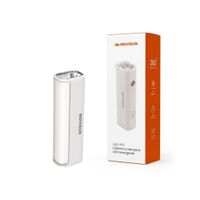 Linterna y Lampara LED Recargable con Base Magnetica Luz Regulable USB Tipo C Blanco