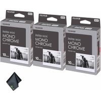 PELÍCULA INSTANTÁNEA FUJIFILM INSTAX WIDE MONOCROMÁTICA - PACK 30 HOJAS