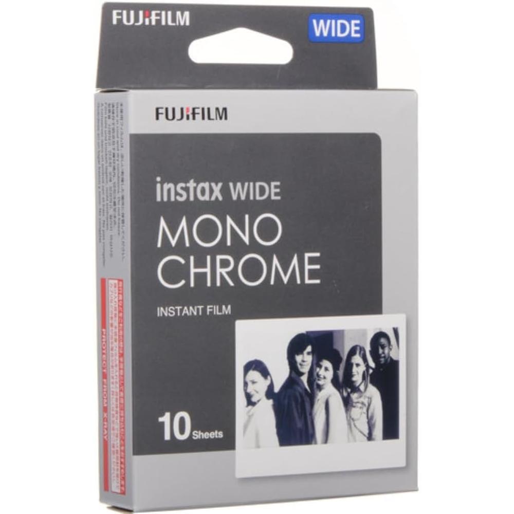 PELÍCULA INSTANTÁNEA FUJIFILM INSTAX WIDE MONOCROMÁTICA - PACK 80 HOJAS