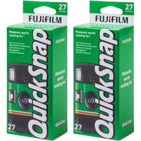 CÁMARA DESECHABLE FUJIFILM QUICKSNAP FLASH 400 35MM - PACK 2 PZS