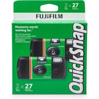 CÁMARA DESECHABLE FUJIFILM QUICKSNAP FLASH 400 NV - PACK 2 PZS