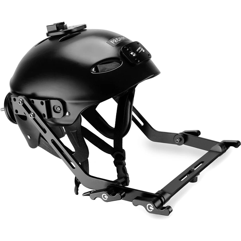 Proaim Surfer Helmet Rig para Cámara DSLR/Smartphone - Soporte Ajustable para Toma POV, C