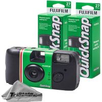 CÁMARA DESECHABLE FUJIFILM QUICKSNAP FLASH 400 35MM NV PAÑO MICROFIBRA - PACK 2 PZS