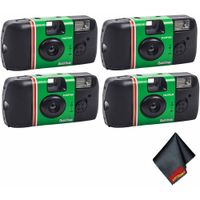 CÁMARA DESECHABLE FUJIFILM QUICKSNAP FLASH 400 PAÑO MICROFIBRA NV - PACK 4 PZS