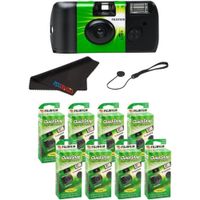 CÁMARA DESECHABLE FUJIFILM QUICKSNAP FLASH 400 TAPA PROTECTORA - PACK 8 PZS