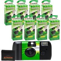 CÁMARA DESECHABLE FUJIFILM QUICKSNAP FLASH 400 PAÑO MICROFIBRA - SET 8 PZS