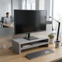 Base soporte para monitor Cemento
