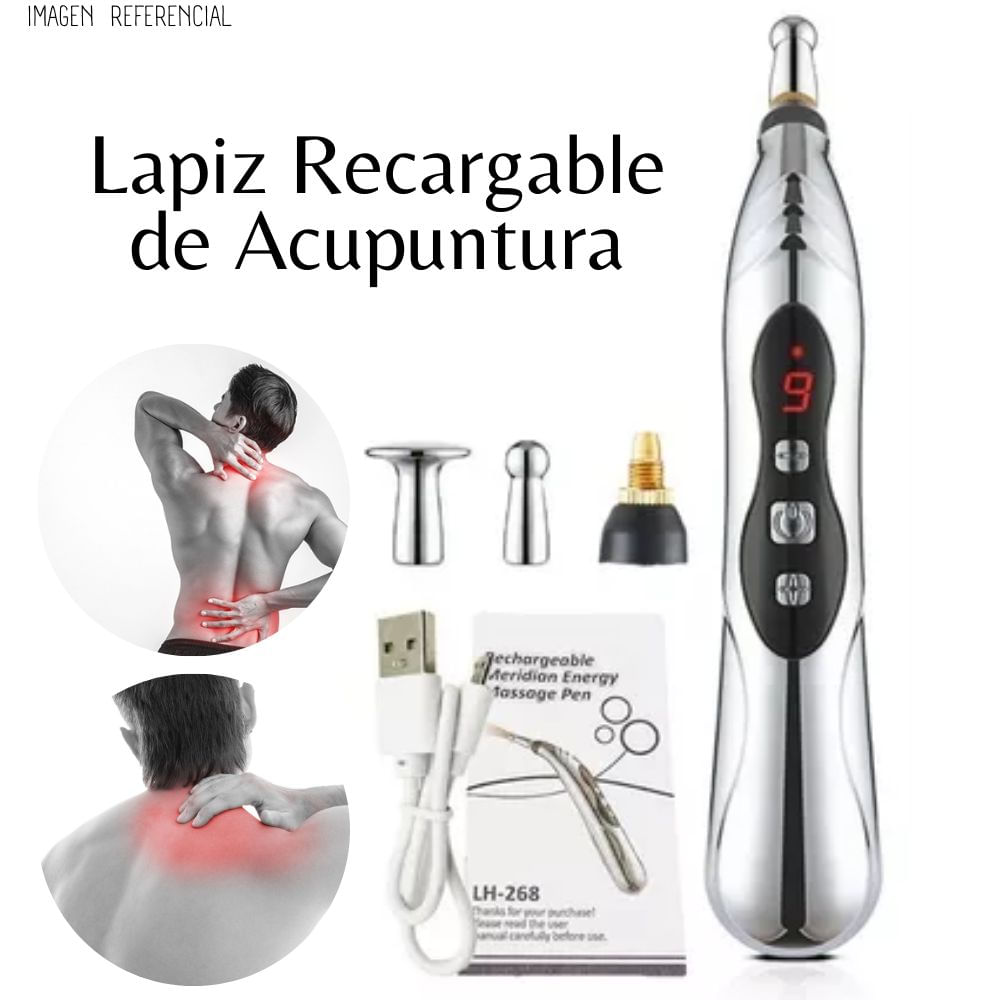 Masajeador de Lapiz  Acupuntadora - Recargable