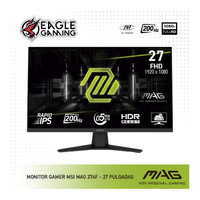 MONITOR GAMER MSI MAG 274F - 27 PULGADAS - RAPID IPS - 200Hz - 0.5 ms