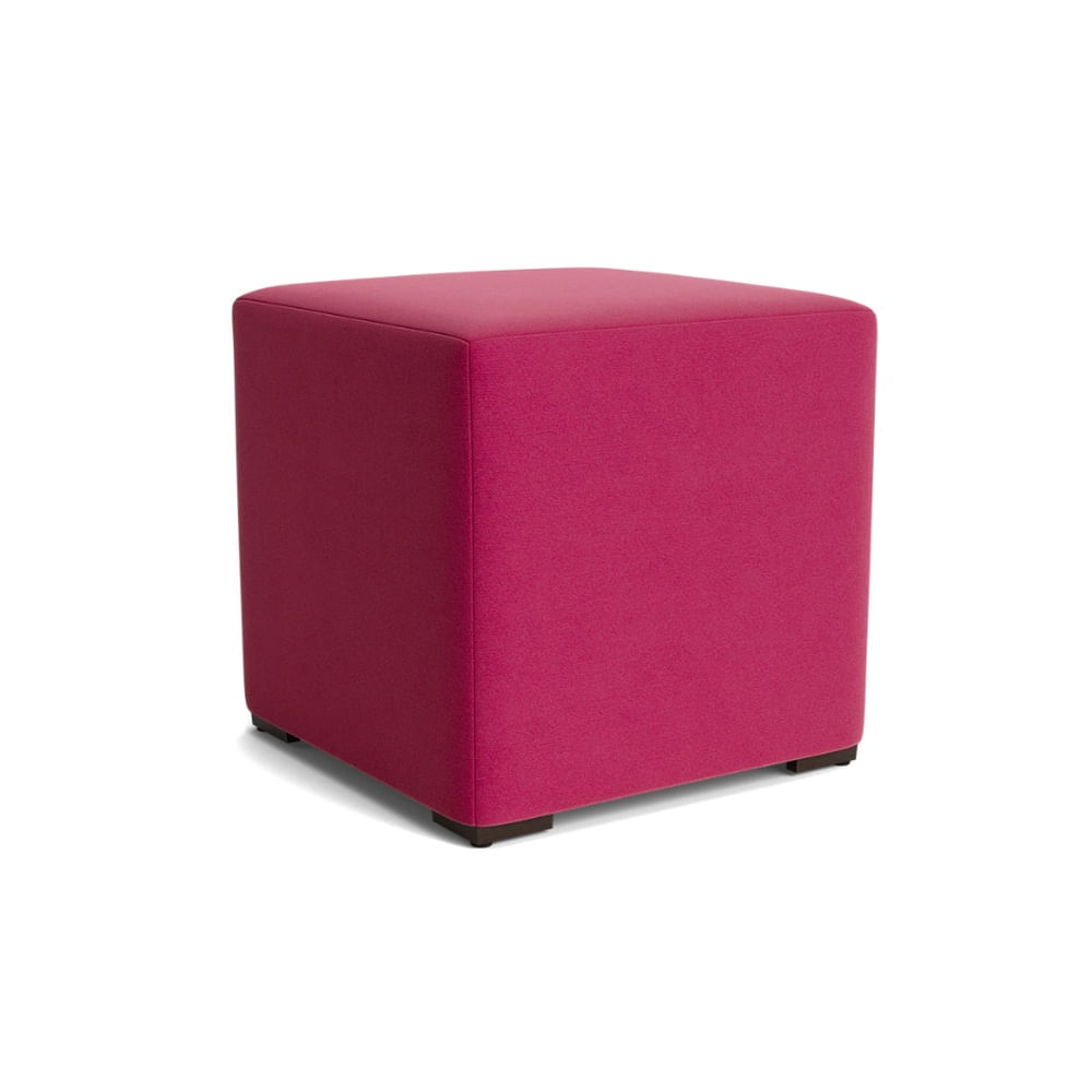 Puff Cubo Magenta Fabiani Home