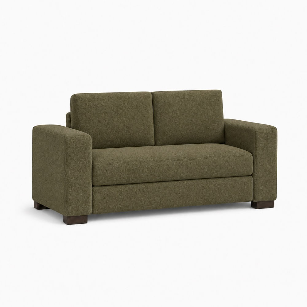 Sofá de 2 Cuerpos Nara Verde Oliva Fabiani Home