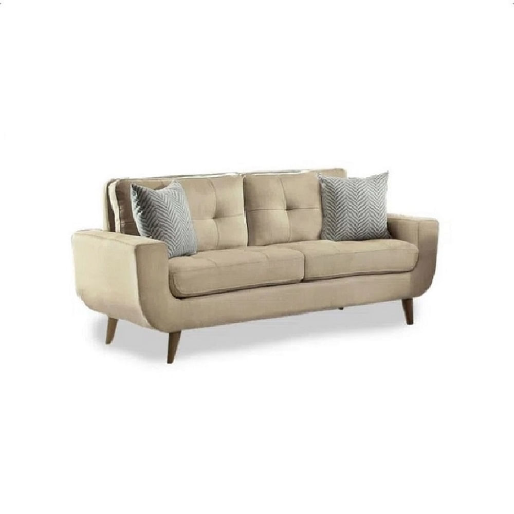 Sofá de 2 Cuerpos Mango Beige Fabiani Home