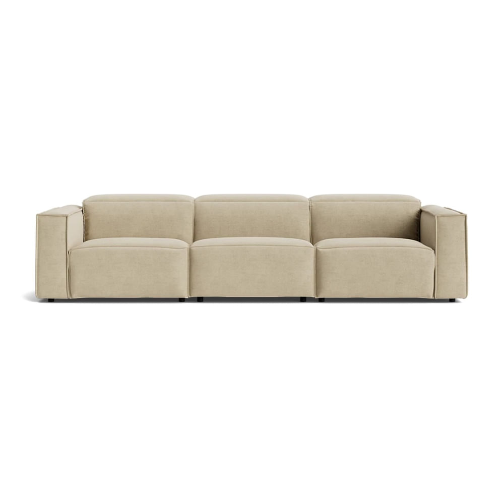 Sofá de 3 Cuerpos Bob Beige Fabiani Home