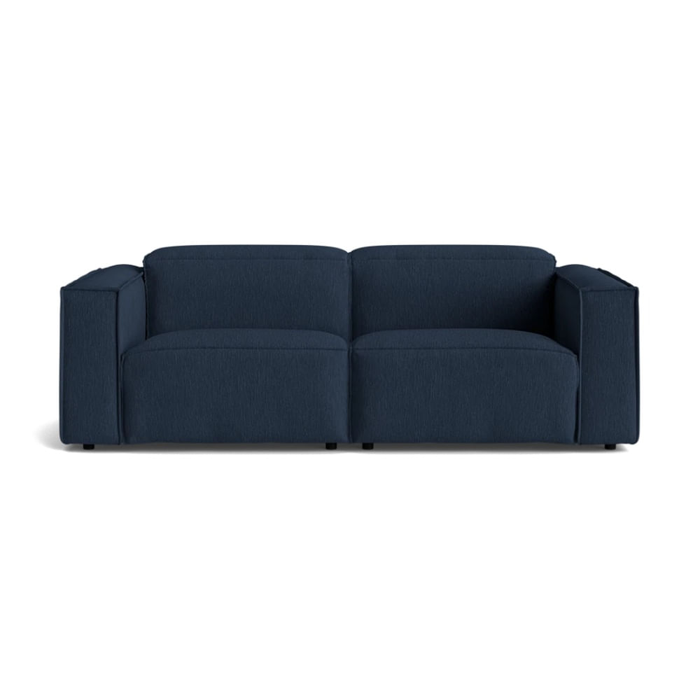 Sofá de 2 Cuerpos Bob Azul Osc Fabiani Home