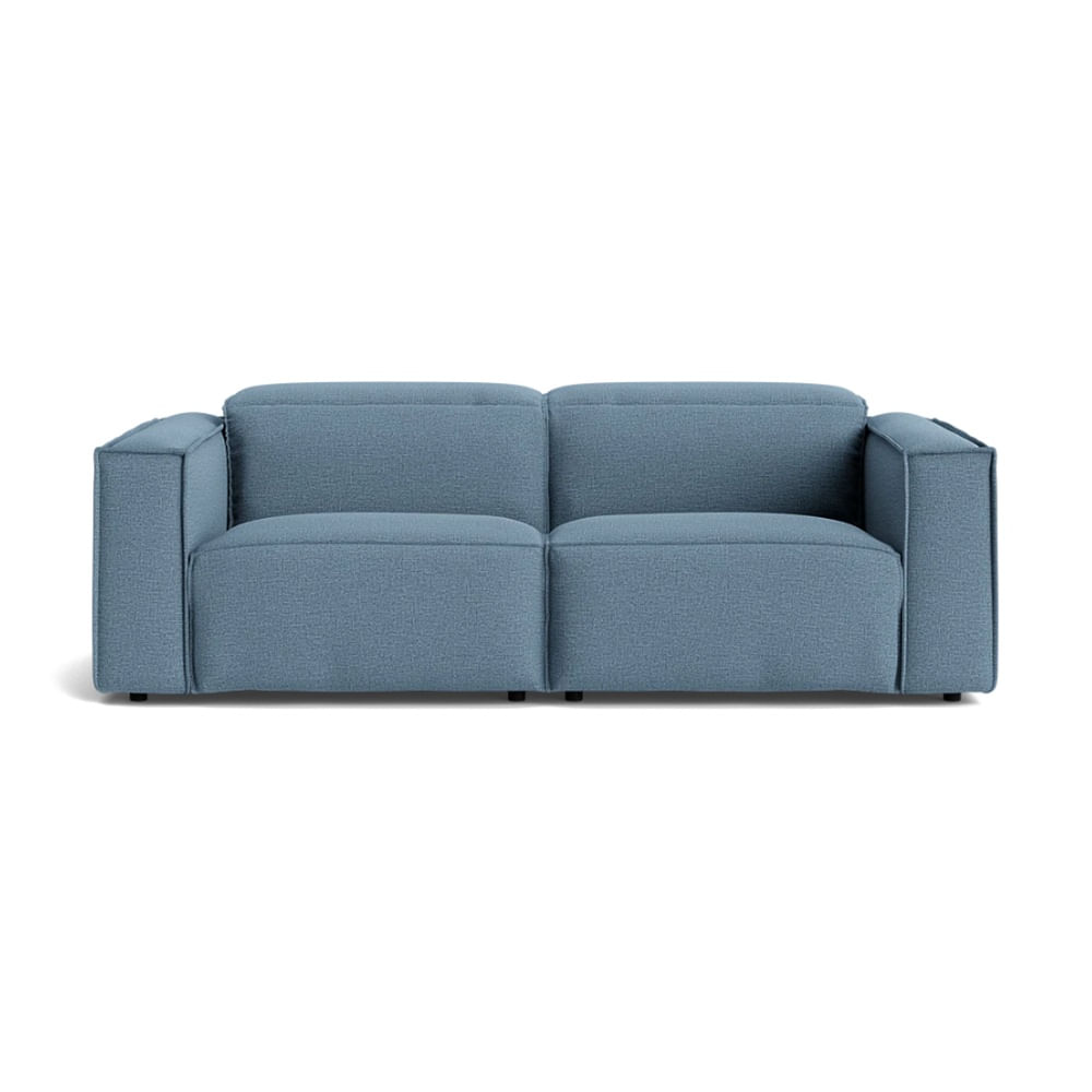 Sofá de 2 Cuerpos Bob Azul Claro Fabiani Home