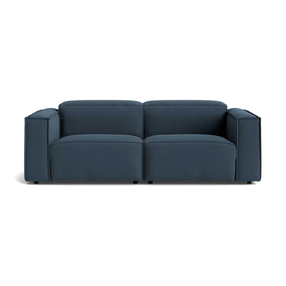 Sofá de 2 Cuerpos Bob Azul Cobalto Fabiani Home