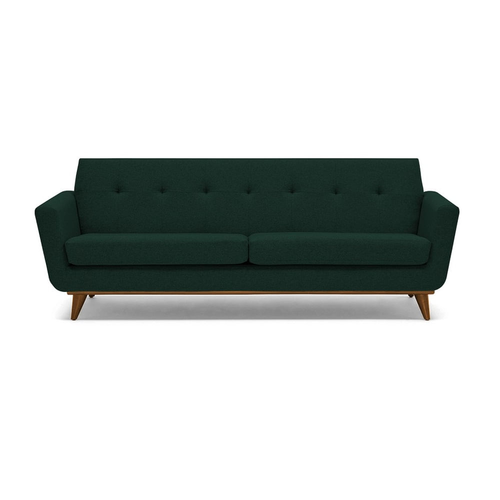Sofá de 3 Cuerpos Belén Verde Oscuro Fabiani Home