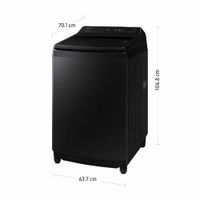 LAVADORA AUTOMATICA SAMSUNG WA17CG6441BVPE 17K NEGRA
