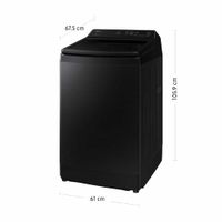LAVADORA AUTOMATICA SAMSUNG WA13CG5441BVPE 13K NEGRA