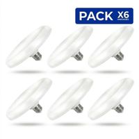 Pack x6 Foco LED Tipo UFO 36W Luz Blanca ExtraLED