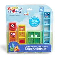 Numberblocks Botellas Sensoriales del 1 al 5