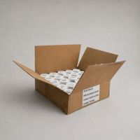Caja de 50 rollos de1300 etiquetas adhesiva térmico TD 40x20mm tuco 1 pulgada