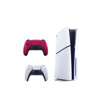 Consola Playstation 5 Slim Lectora de Discos + Mando Cosmic Red