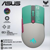 MOUSE ASUS TUF GAMING EDICIÓN HATSUNE MIKU INALAMBRICO BLUETOOTH USB