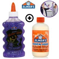 Pack Haz Slime Glitter Glow Lila