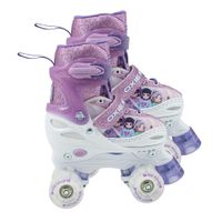 Patines 4 ruedas oxie roller para niña ajustable S 31-34 oxie pro morado