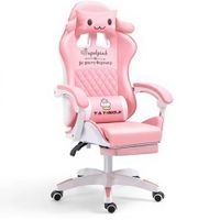 Silla Kawai Gamer Ergonómica Giratoria 360° Reclinable Altura Ajustable Incluye Almohadilla 190422-1