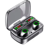 Audífonos M100 Bluetooth Gamer color Gris