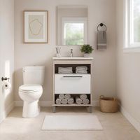 Mueble de Baño Cocona Nacar y Blanco | Masiva Home