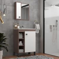 Mueble de Baño Dokja Avellana y Capri | Masiva Home