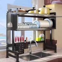 Escurridor y Organizador de Platos con Tapa