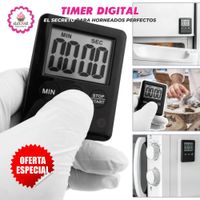 Timer Temporizador Digital para Cocina Repostería con Soporte Magnético