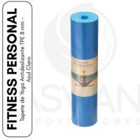 Mat de Yoga Fitness 8 mm Azul Claro