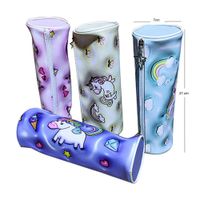 PACK DE 2 CARTUCHERAS ESCOLAR UNICORNIO KAWAII