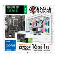Computadora Pc Intel Core I7 12700 RAM 16GB SSD 1TB RTX 5060 12va Generación