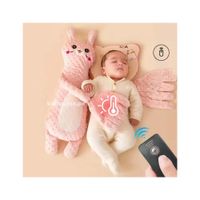 Peluche Arrullador de apego para Bebés con Función de Palmadas CONEJITO