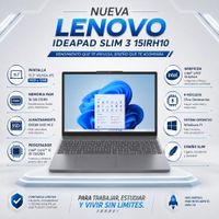 Laptop Lenovo IdeaPad Slim 3 15.3  WUXGA Core i5-13420H 16GB RAM 512GB SSD Win 11 15IRH10