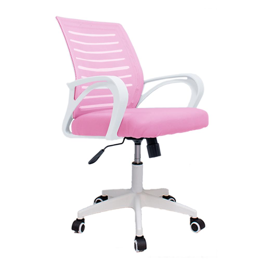 Silla de Oficina Ergonómica Kandy con Respaldar Reforzable Fucsia
