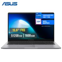 LAPTOP ASUS EXPERTBOOK P1503CVA 15.6 FHD IPS INTEL CORE 7 240H 16GB DDR5 512GB SSD WIFI 6 FREEDOS