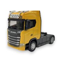 Camión Scania Amarillo Luces y Sonido 1-43
