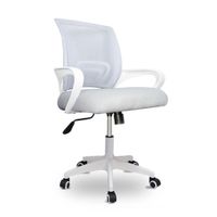 Silla de Oficina Ergonómica Jane con Soporte Lumbar Gris